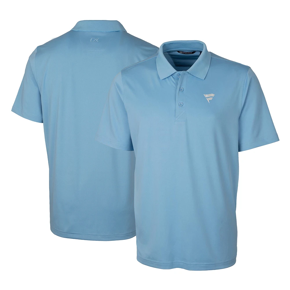 Men's Cutter & Buck Light Blue Fanatics Corporate Forge Stretch Polo
