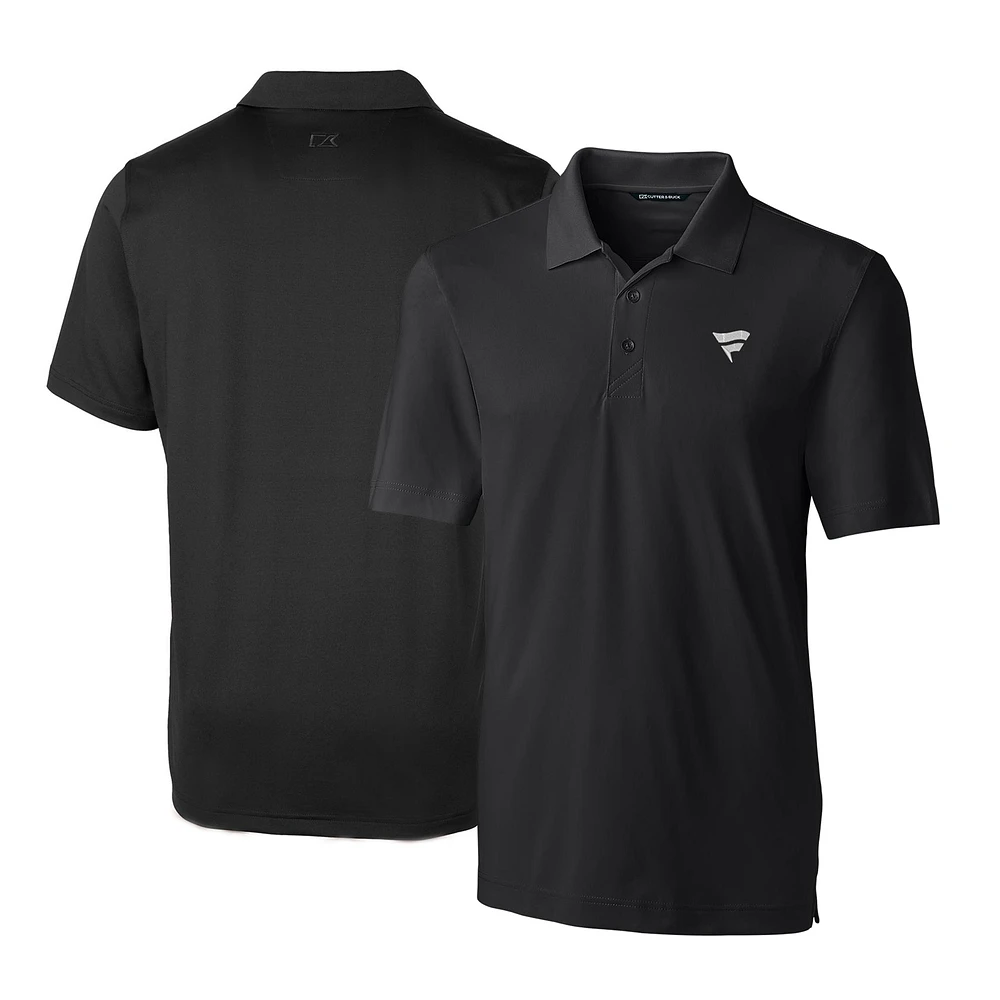 Men's Cutter & Buck Black Fanatics Corporate Forge Stretch Polo