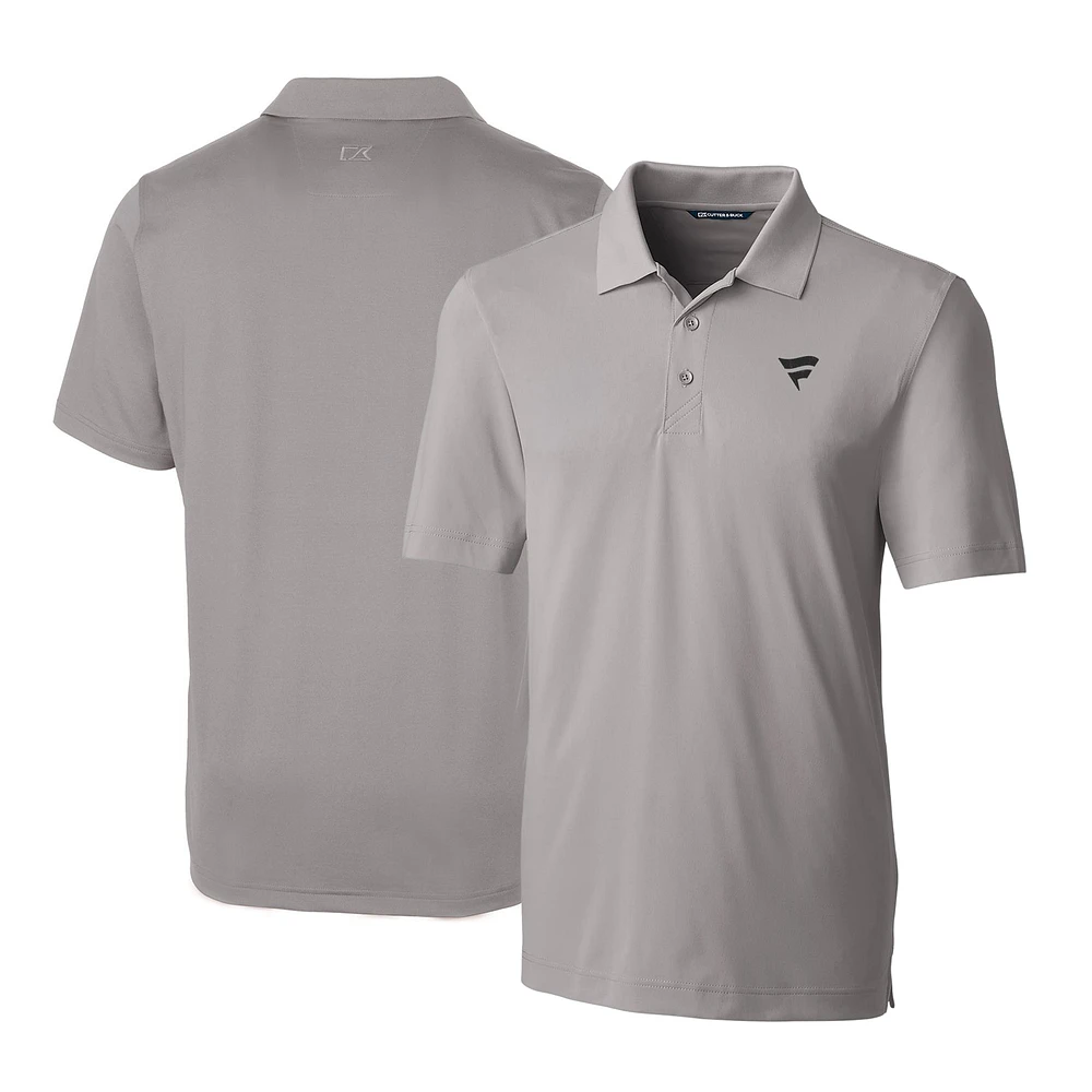Men's Cutter & Buck Gray Fanatics Corporate Forge Stretch Polo