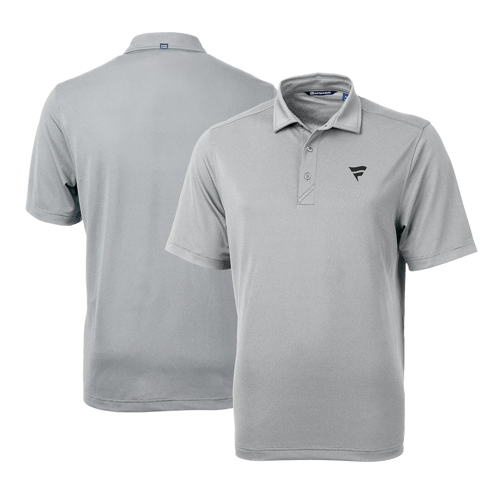 Men's Cutter & Buck Gray Fanatics Corporate Virtue Eco Pique Polo