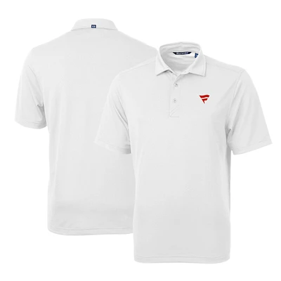 Men's Cutter & Buck White Fanatics Corporate Virtue Eco Pique Polo