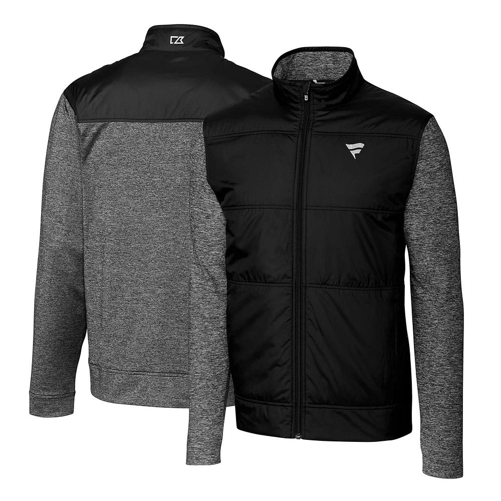 Men's Cutter & Buck Fanatics Corporate Stealth Hybrid Full-Zip Windbreaker Jacket