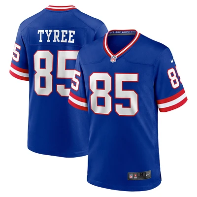 Men's Nike David Tyree Royal New York Giants Retired Player Alternate Game Jersey
