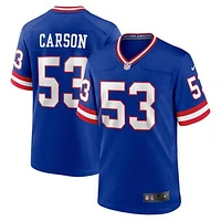 Men's Nike Harry Carson Royal New York Giants Retired Player Alternate Game Jersey