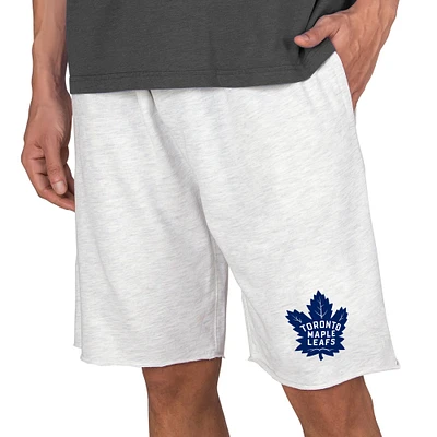 Men's Concepts Sport Oatmeal Toronto Maple Leafs Mainstream Terry Shorts