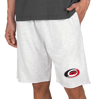 Men's Concepts Sport Oatmeal Carolina Hurricanes Mainstream Terry Shorts