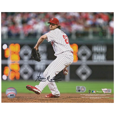 Aaron Nola Philadelphia Phillies Autographed 8" x 10" Pitching Photograph