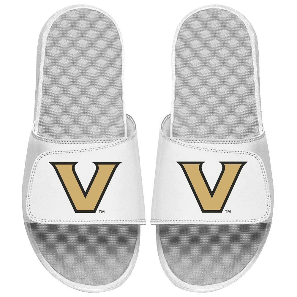 Youth ISlide White Vanderbilt Commodores Primary Slide Sandals