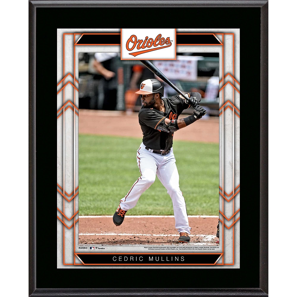 Cedric Mullins Baltimore Orioles Framed 10.5" x 13" Sublimated Player Plaque