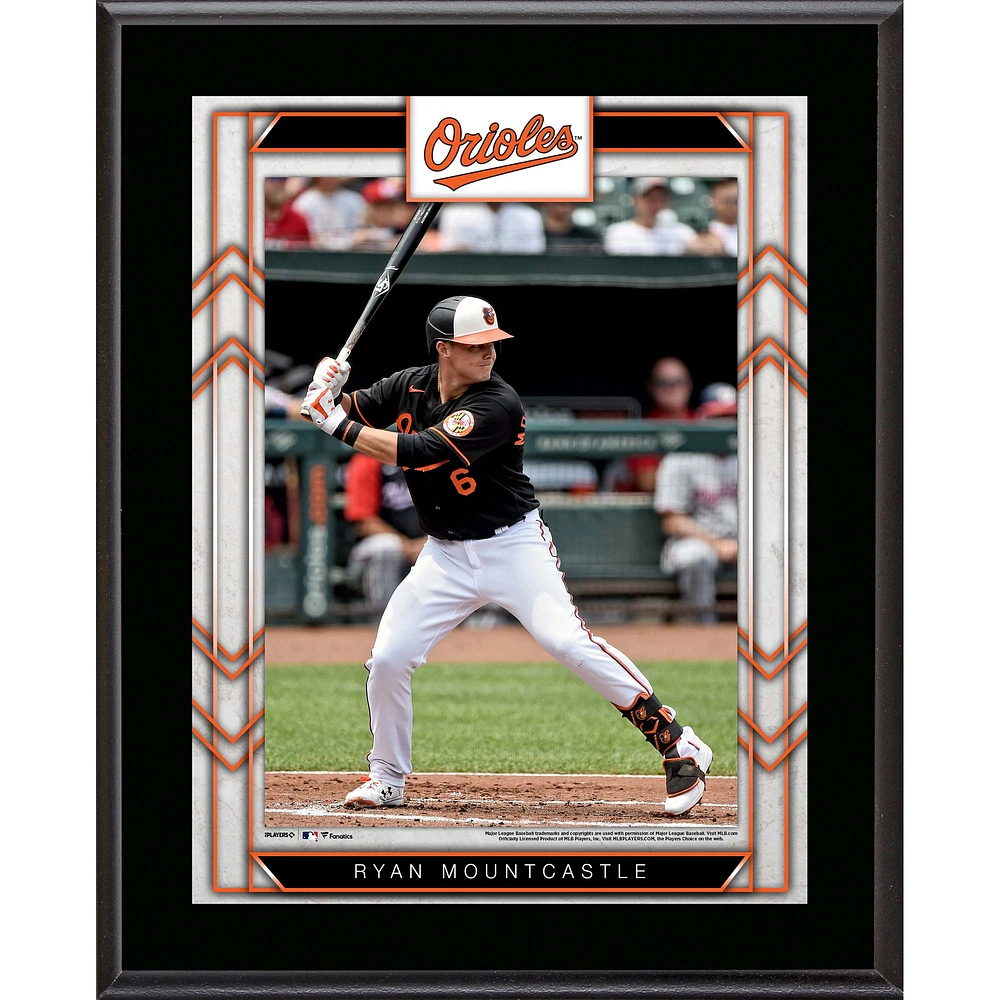 Ryan Mountcastle Baltimore Orioles Framed 10.5" x 13" Sublimated Player Plaque