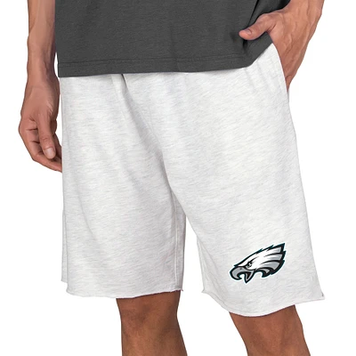 Men's Concepts Sport Oatmeal Philadelphia Eagles Mainstream Terry Shorts