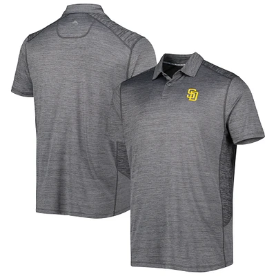 Men's Tommy Bahama Gray San Diego Padres Delray IslandZone Polo