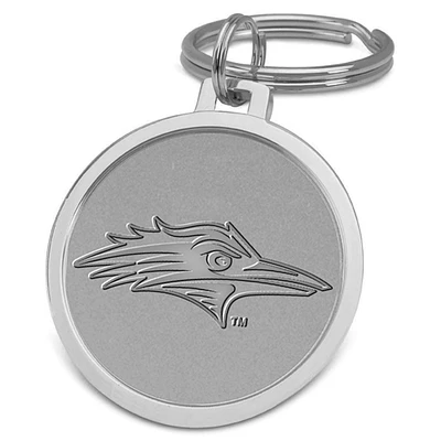 Silver MSU Denver Roadrunners Split-Wire Key Ring