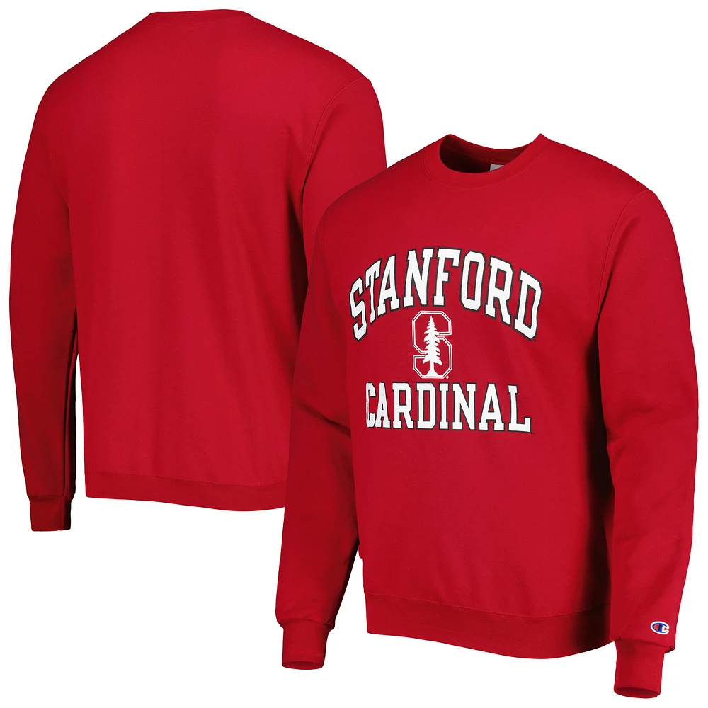Men's Champion Cardinal Stanford Cardinal High Motor Pullover Sweatshirt