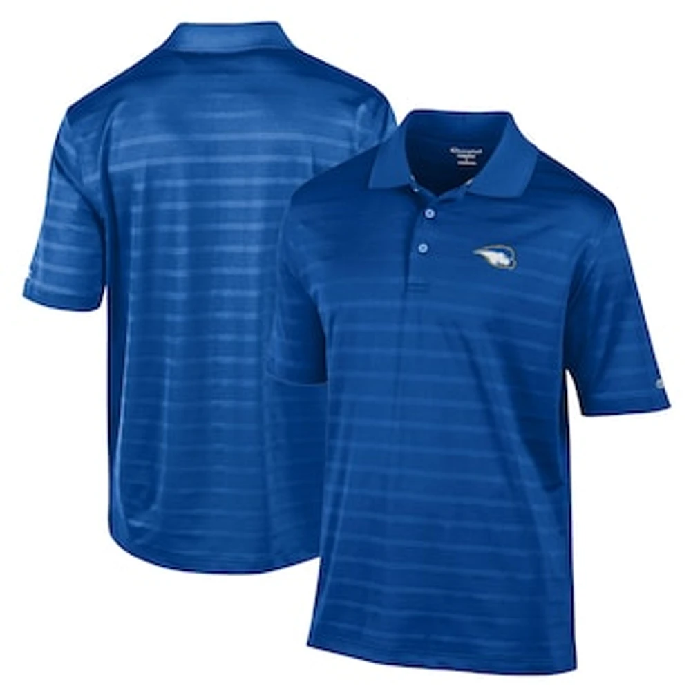 Men's Champion Blue Hofstra University Pride Relaxed Fit Textured Solid Polo