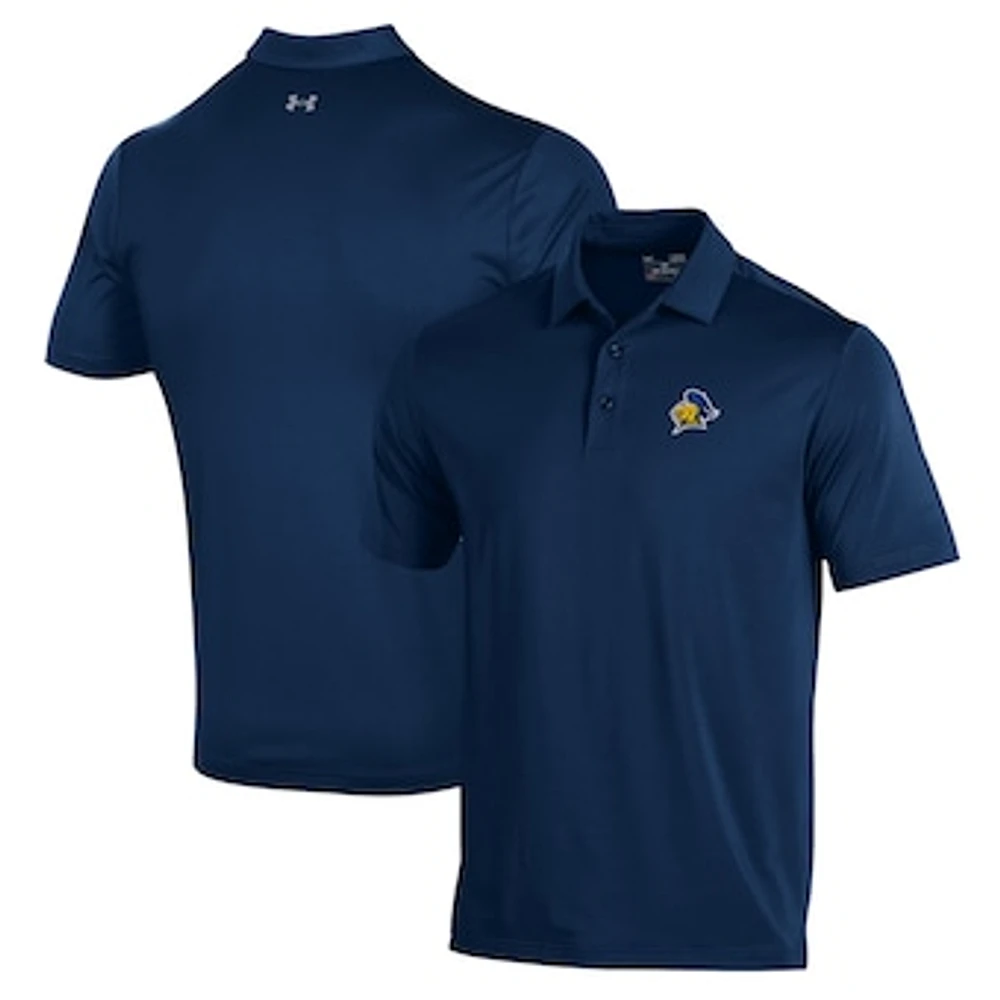 Men's Under Armour Navy Carleton Knights Performance Polo