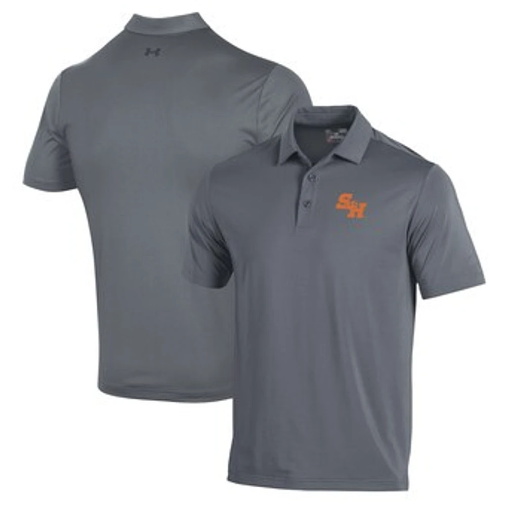 Men's Under Armour Gray Sam Houston State Bearkats Performance Polo