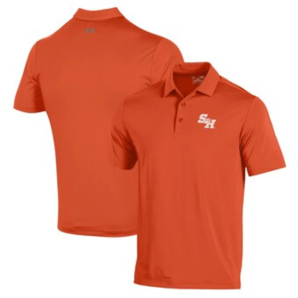 Men's Under Armour Orange Sam Houston State Bearkats Performance Polo