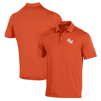 Men's Under Armour Orange Sam Houston State Bearkats Performance Polo