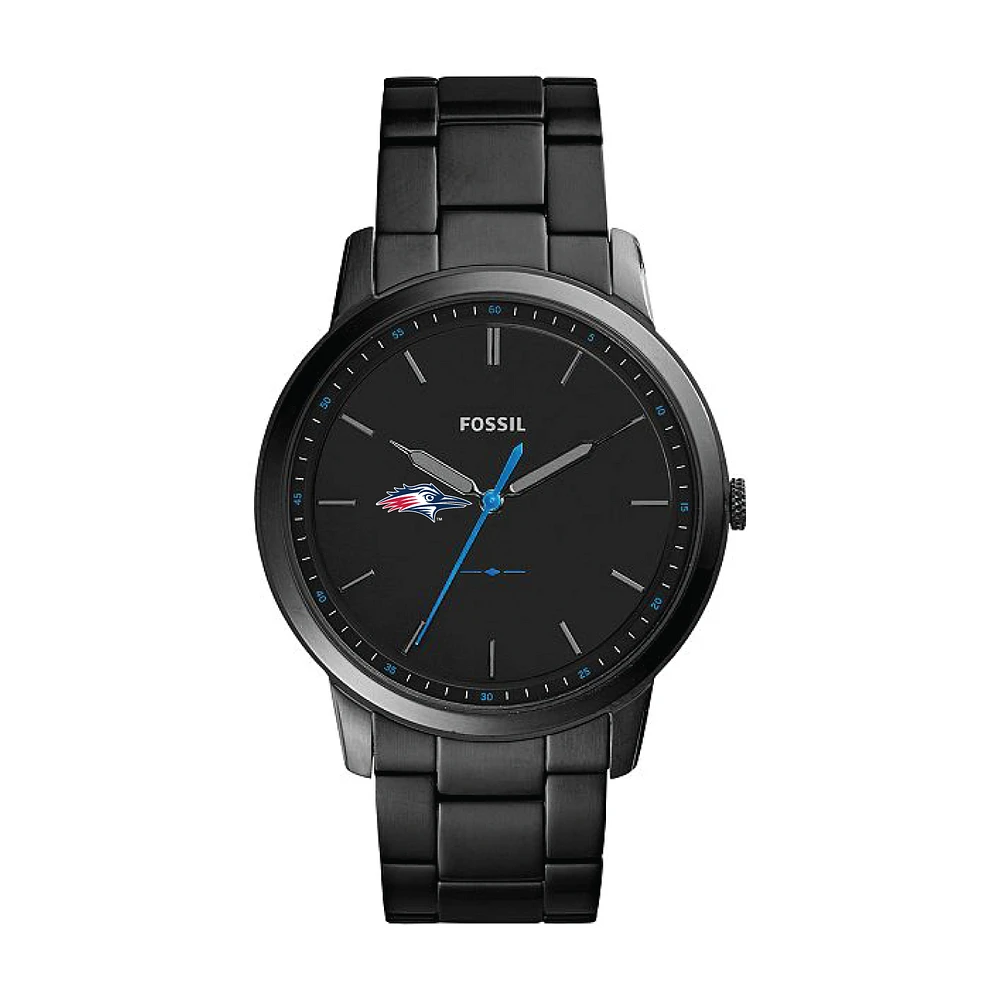 Fossil Black MSU Denver Roadrunners The Minimalist Slim Stainless Steel Watch