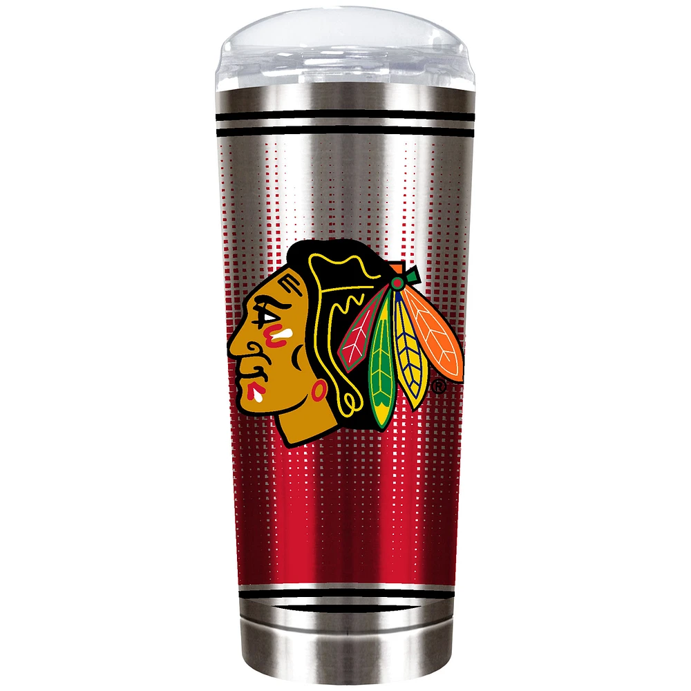 Chicago Blackhawks Team Logo 18oz. Personalized Roadie Tumbler