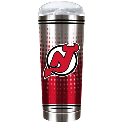 New Jersey Devils Team Logo 18oz. Personalized Roadie Tumbler