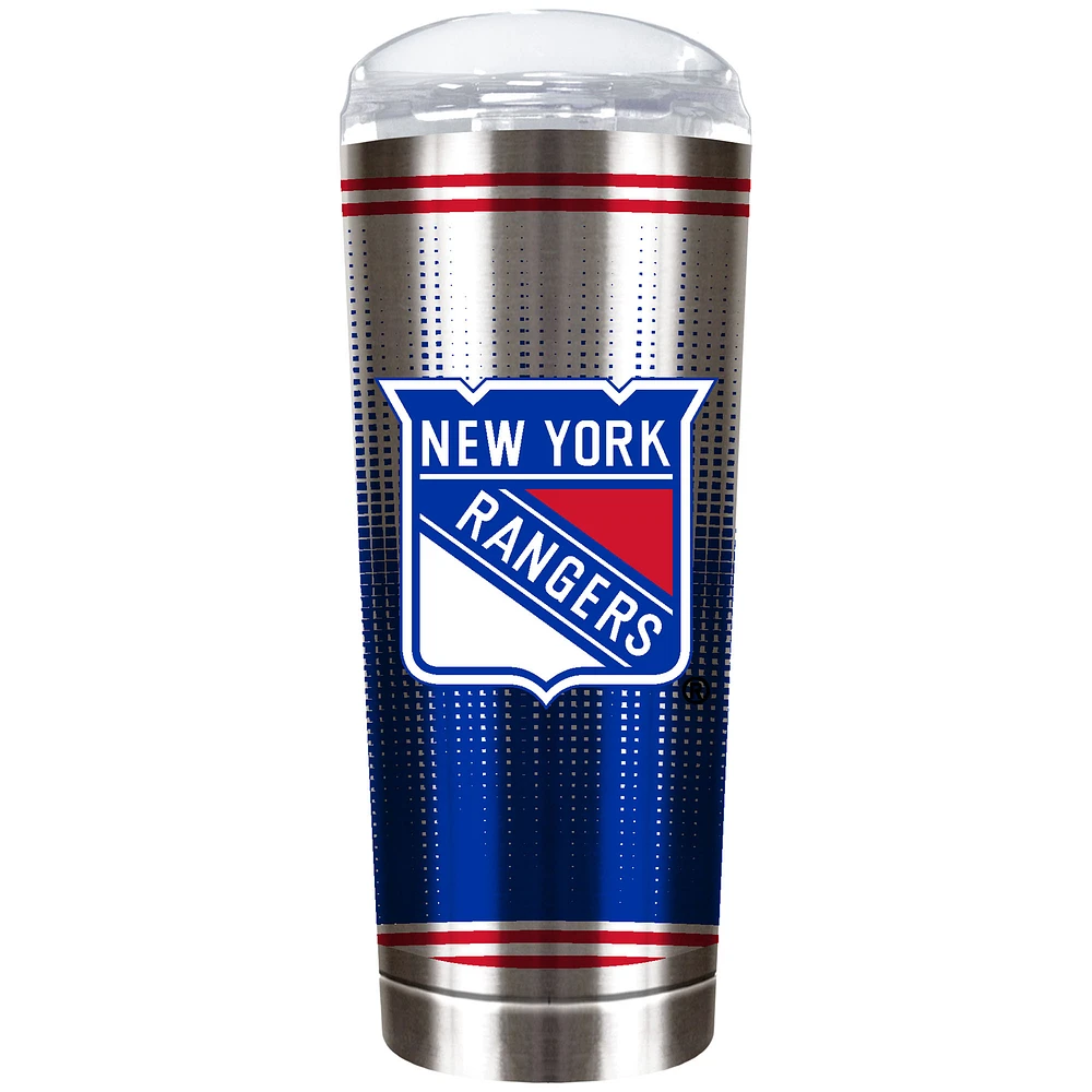 New York Rangers Team Logo 18oz. Personalized Roadie Tumbler