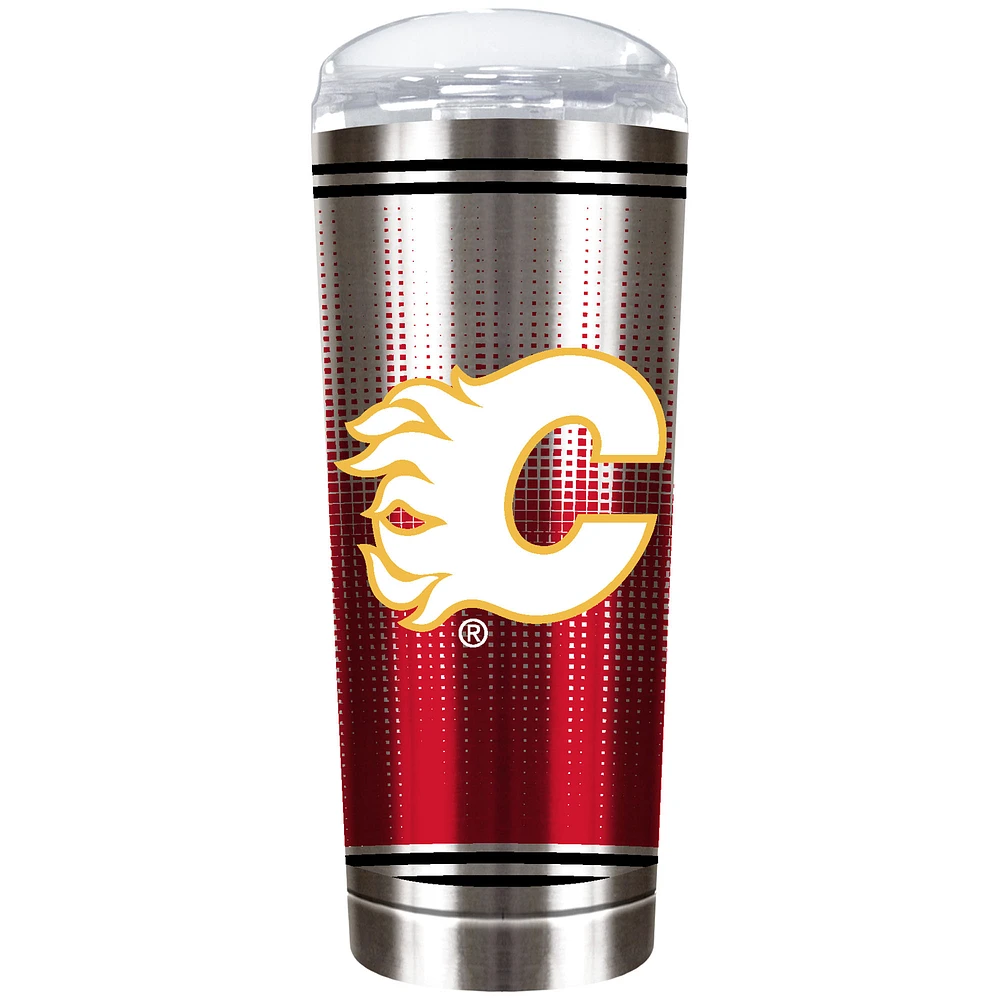 Calgary Flames Team Logo 18oz. Personalized Roadie Tumbler
