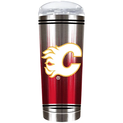 Calgary Flames Team Logo 18oz. Personalized Roadie Tumbler