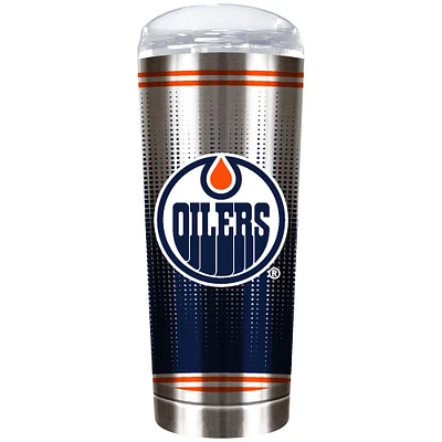 Edmonton Oilers Team Logo 18oz. Personalized Roadie Tumbler