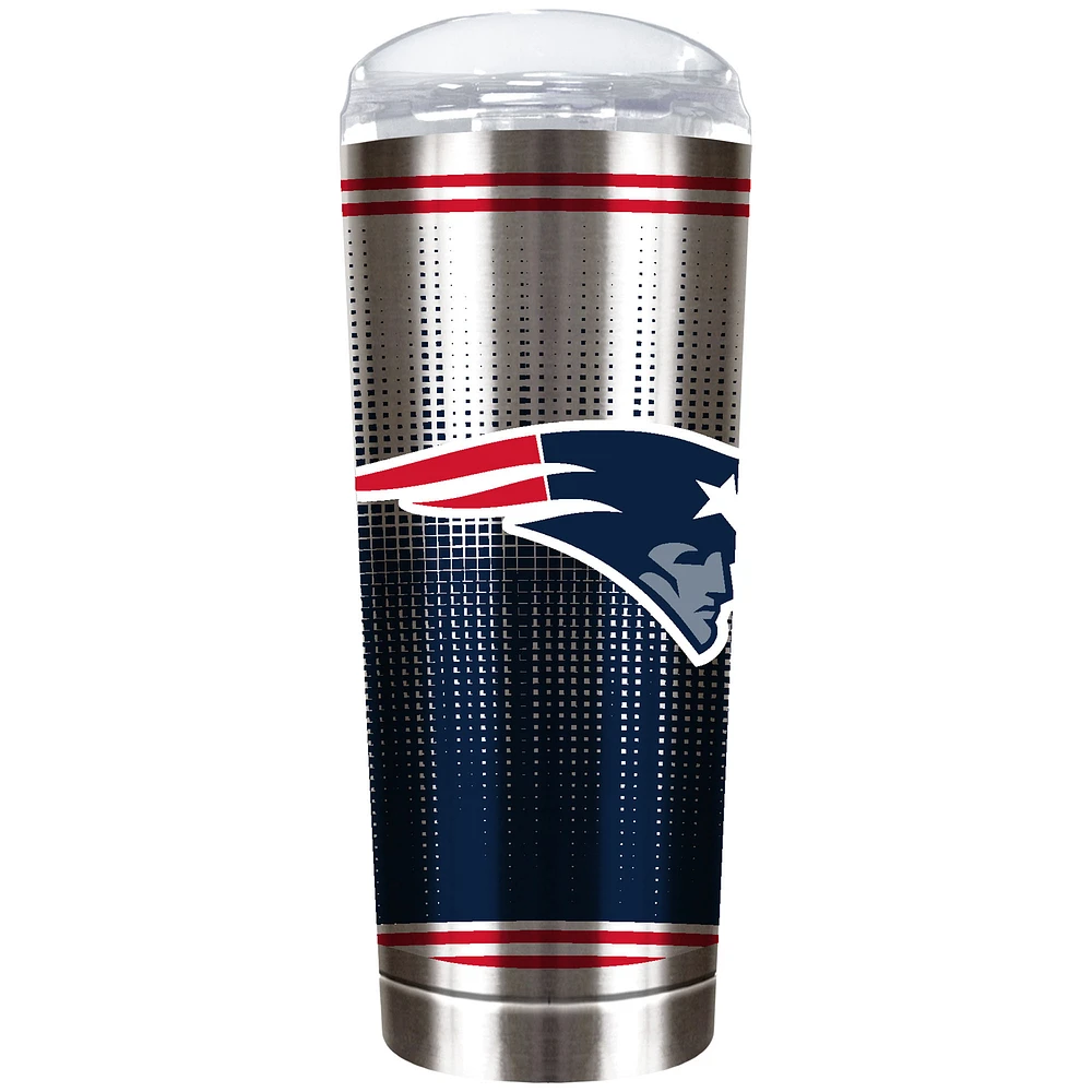 New England Patriots Team Logo 18oz. Personalized Roadie Tumbler