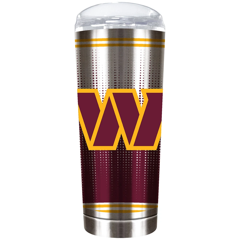 Washington Commanders Team Logo 18oz. Personalized Roadie Tumbler