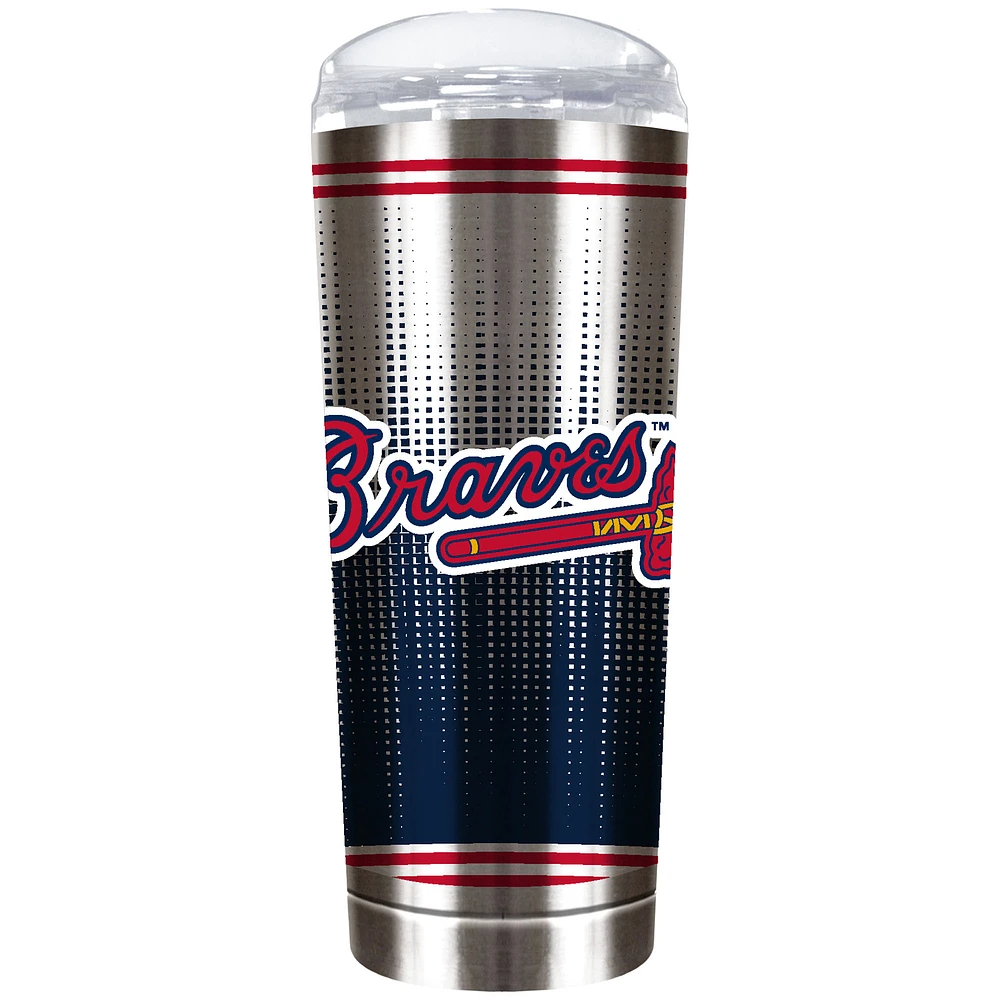 Atlanta Braves Team Logo 18oz. Personalized Roadie Tumbler