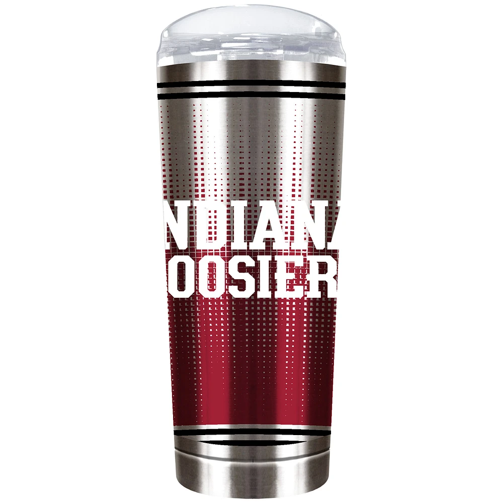 Indiana Hoosiers Team Logo 18oz. Personalized Roadie Tumbler