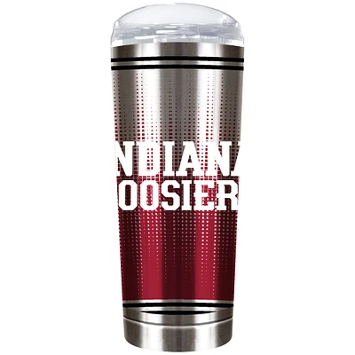 Indiana Hoosiers Team Logo 18oz. Personalized Roadie Tumbler