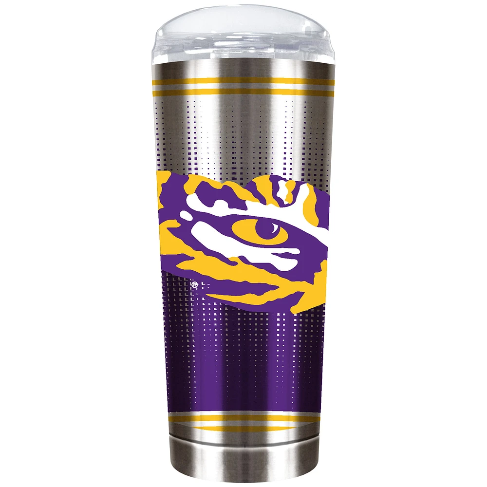 LSU Tigers Team Logo 18oz. Personalized Roadie Tumbler