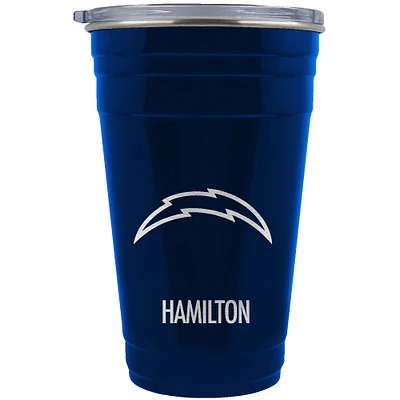 Los Angeles Chargers Team Logo 22oz. Personalized Tailgater Travel Tumbler