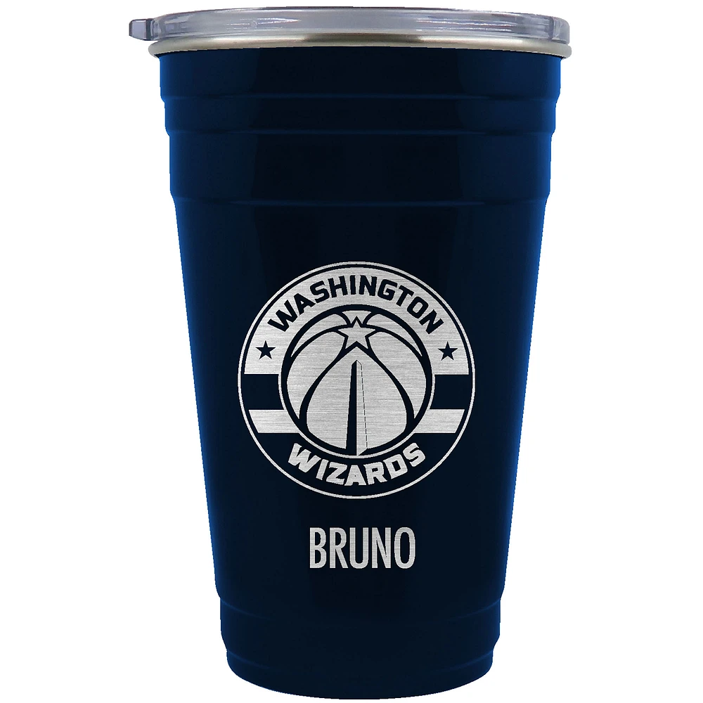 Washington Wizards Team Logo 22oz. Personalized Tailgater Travel Tumbler