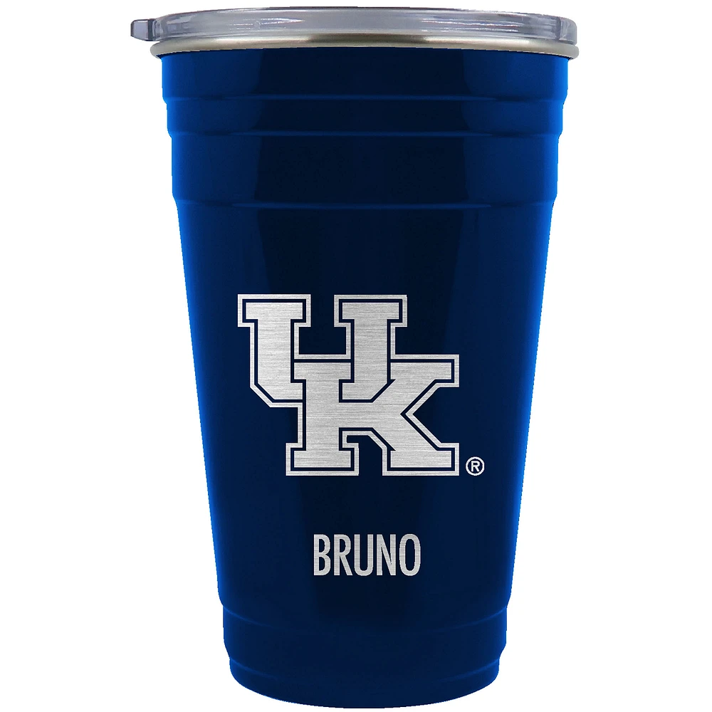 Kentucky Wildcats Team Logo 22oz. Personalized Tailgater Travel Tumbler
