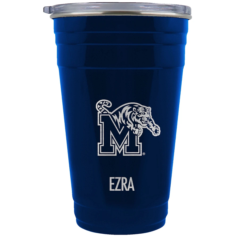 Memphis Tigers Team Logo 22oz. Personalized Tailgater Travel Tumbler