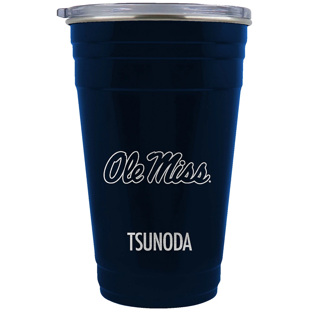 Ole Miss Rebels Team Logo 22oz. Personalized Tailgater Travel Tumbler