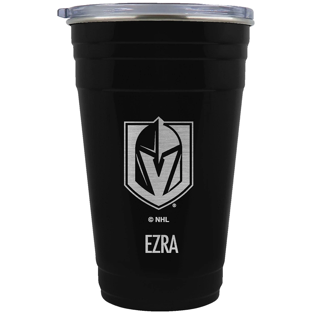 Vegas Golden Knights Team Logo 22oz. Personalized Tailgater Travel Tumbler
