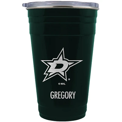 Dallas Stars Team Logo 22oz. Personalized Tailgater Travel Tumbler