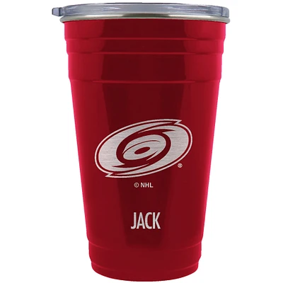 Carolina Hurricanes Team Logo 22oz. Personalized Tailgater Travel Tumbler