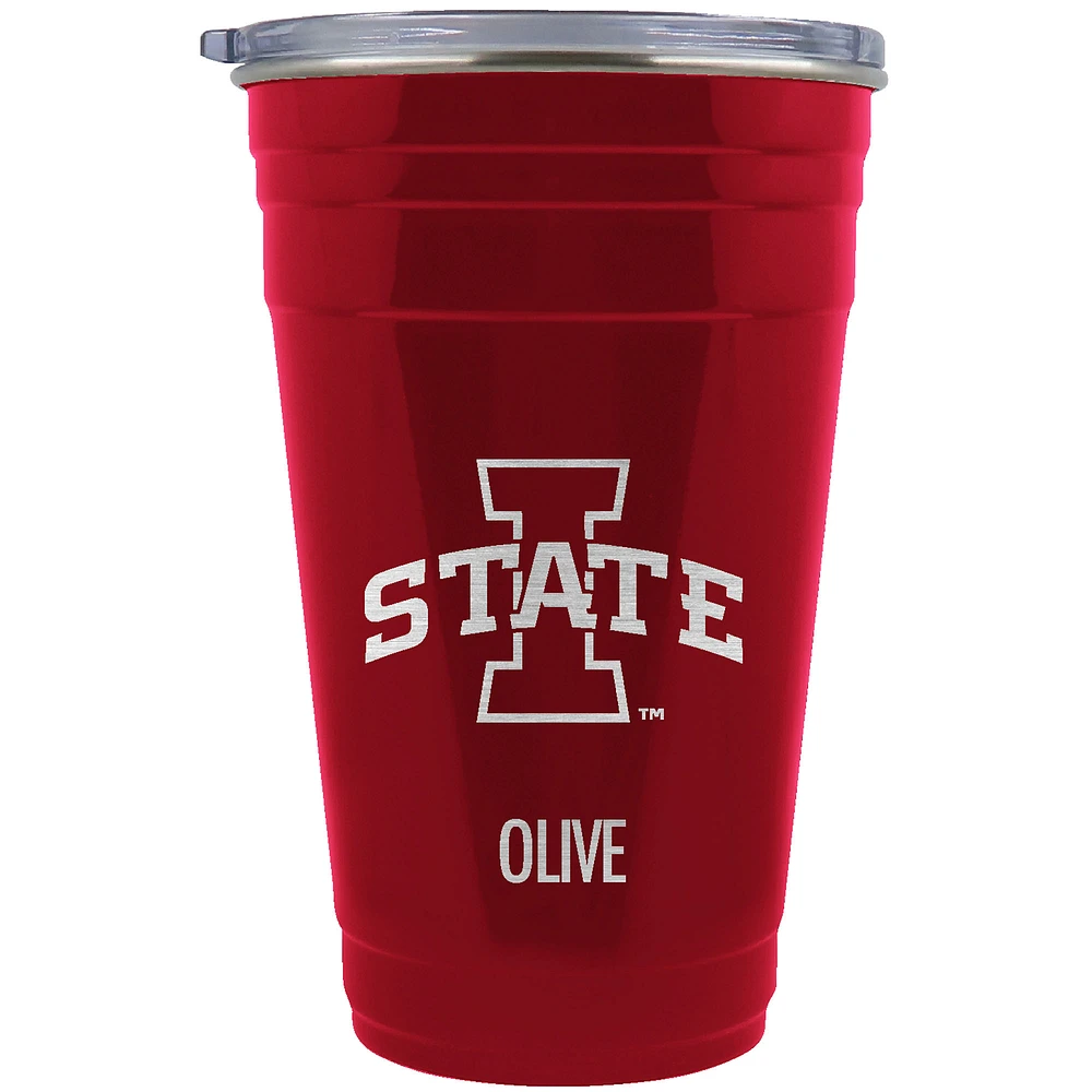 Iowa State Cyclones Team Logo 22oz. Personalized Tailgater Travel Tumbler