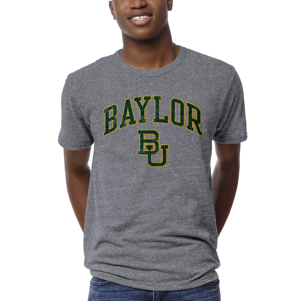 Men's League Collegiate Wear Heather Baylor Bears 1965 Victory Falls T-Shirt
