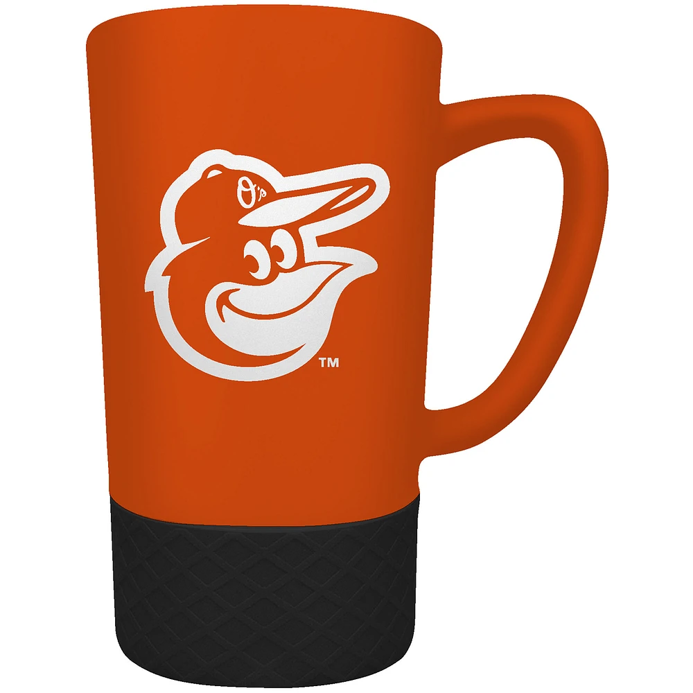 Baltimore Orioles Team Logo 16oz. Laser Etched Jump Mug