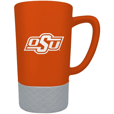 Oklahoma State Cowboys Team Logo 16oz. Laser Etched Jump Mug