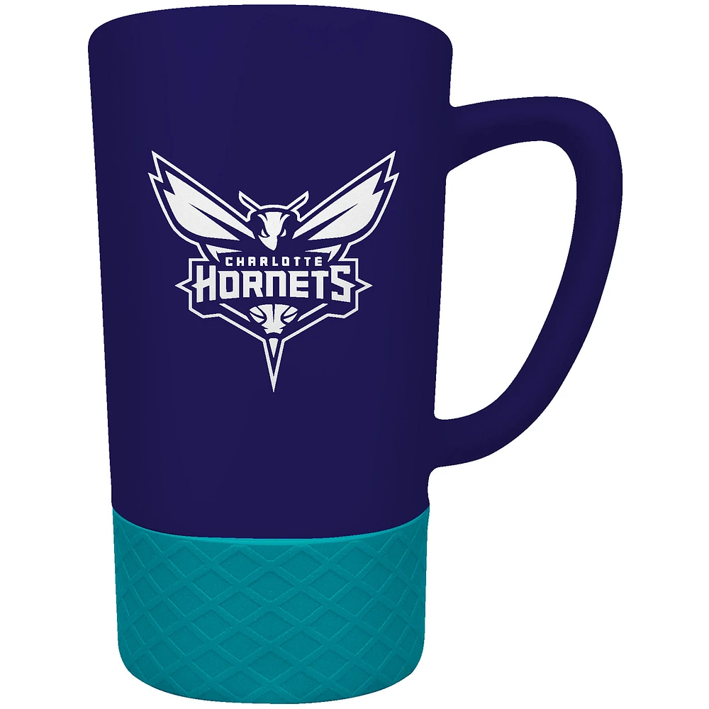 Charlotte Hornets Team Logo 16oz. Laser Etched Jump Mug