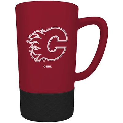 Calgary Flames Team Logo 16oz. Laser Etched Jump Mug